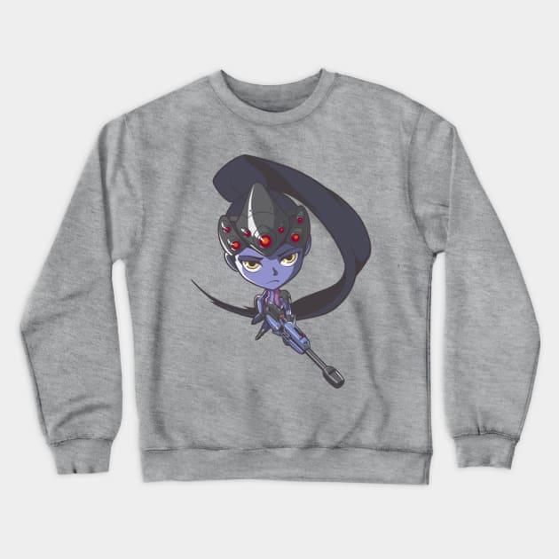 Overwatch Widowmaker Cute Spray Crewneck Sweatshirt by Rumiho